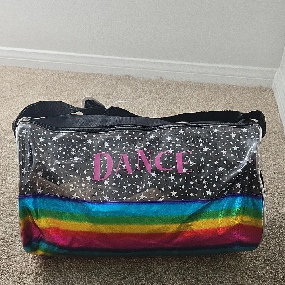 Colorful Dance Girl's Duffel Bag